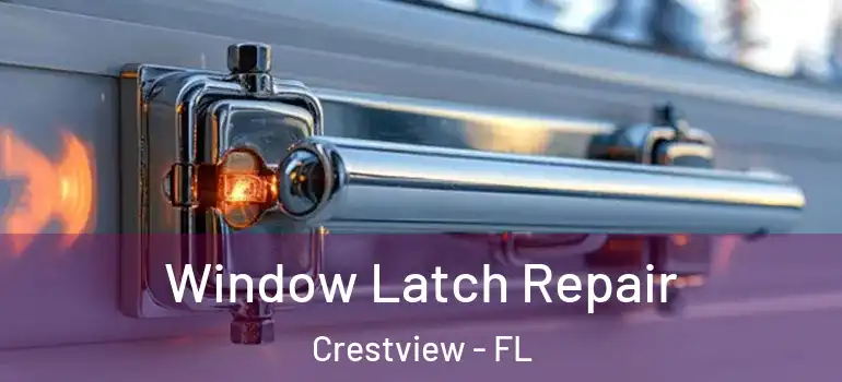  Window Latch Repair Crestview - FL